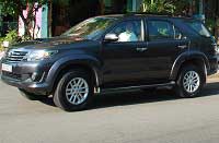 Self drive car rental Toyota Fortuner 7 - 8 seats Da Nang